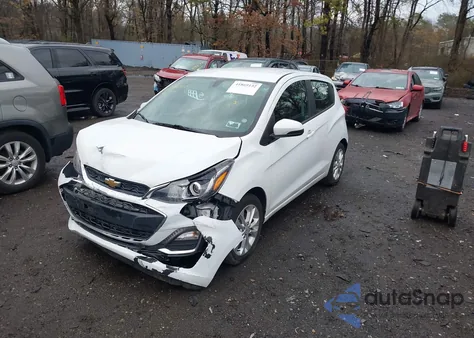 2020 Chevrolet Spark Fwd 1Lt Automatic from USA, damaged, VIN KL8CD6SA8LC419171